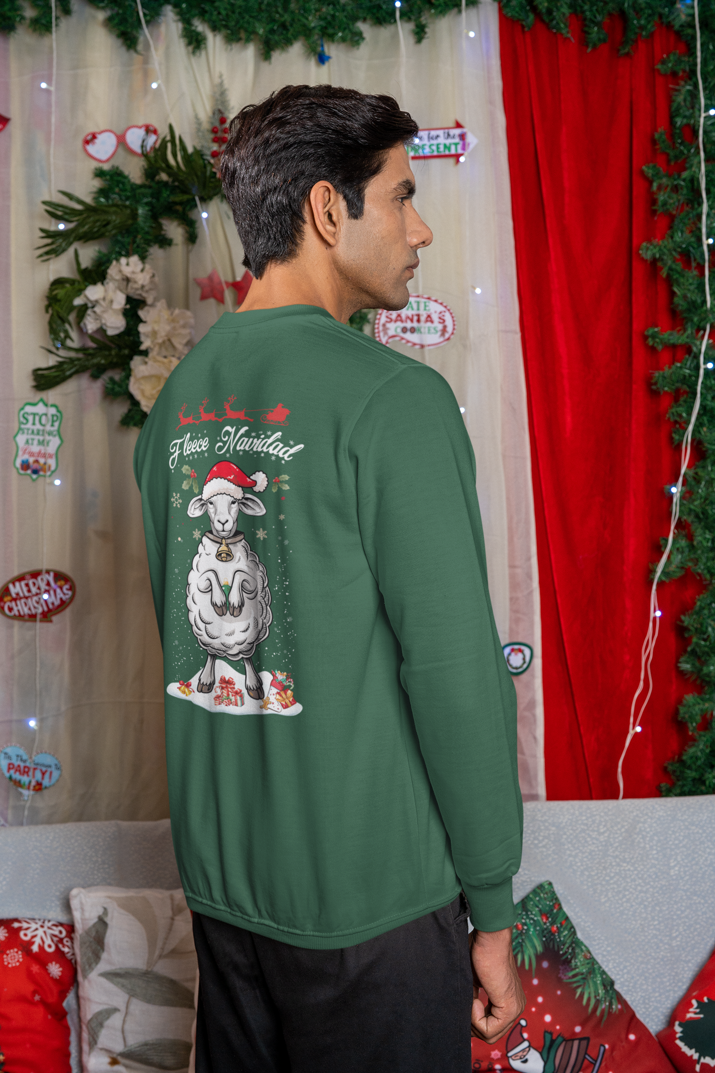 Fleece Navidad Sweatshirt – Lustiger Weihnachtspullover | premium unisex sweatshirt