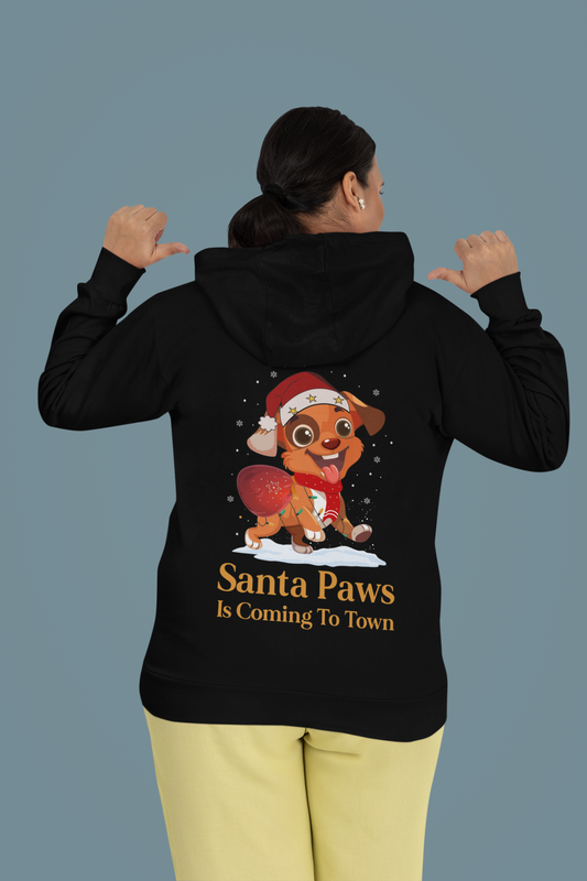 Santa Paws Hoodie – Hund Weihnachtspullover | premium unisex hoodie