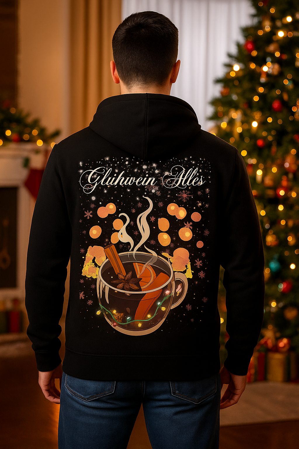 Glühwein Everything Hoodie - Funny Mulled Wine Christmas Sweater | premium unisex hoodie