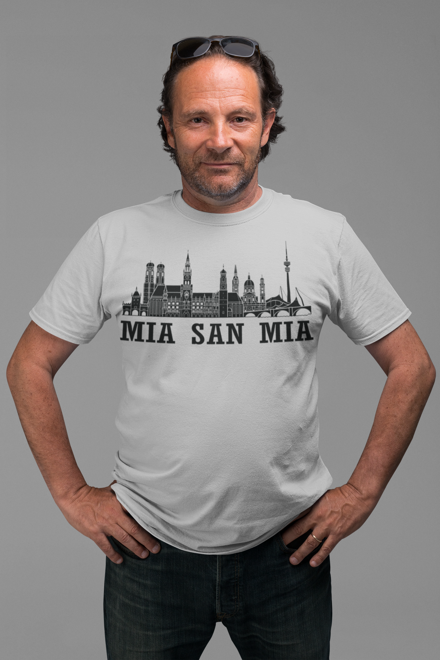 Minga Liebe: Das „Mia San Mia“ Skyline Bio-Shirt