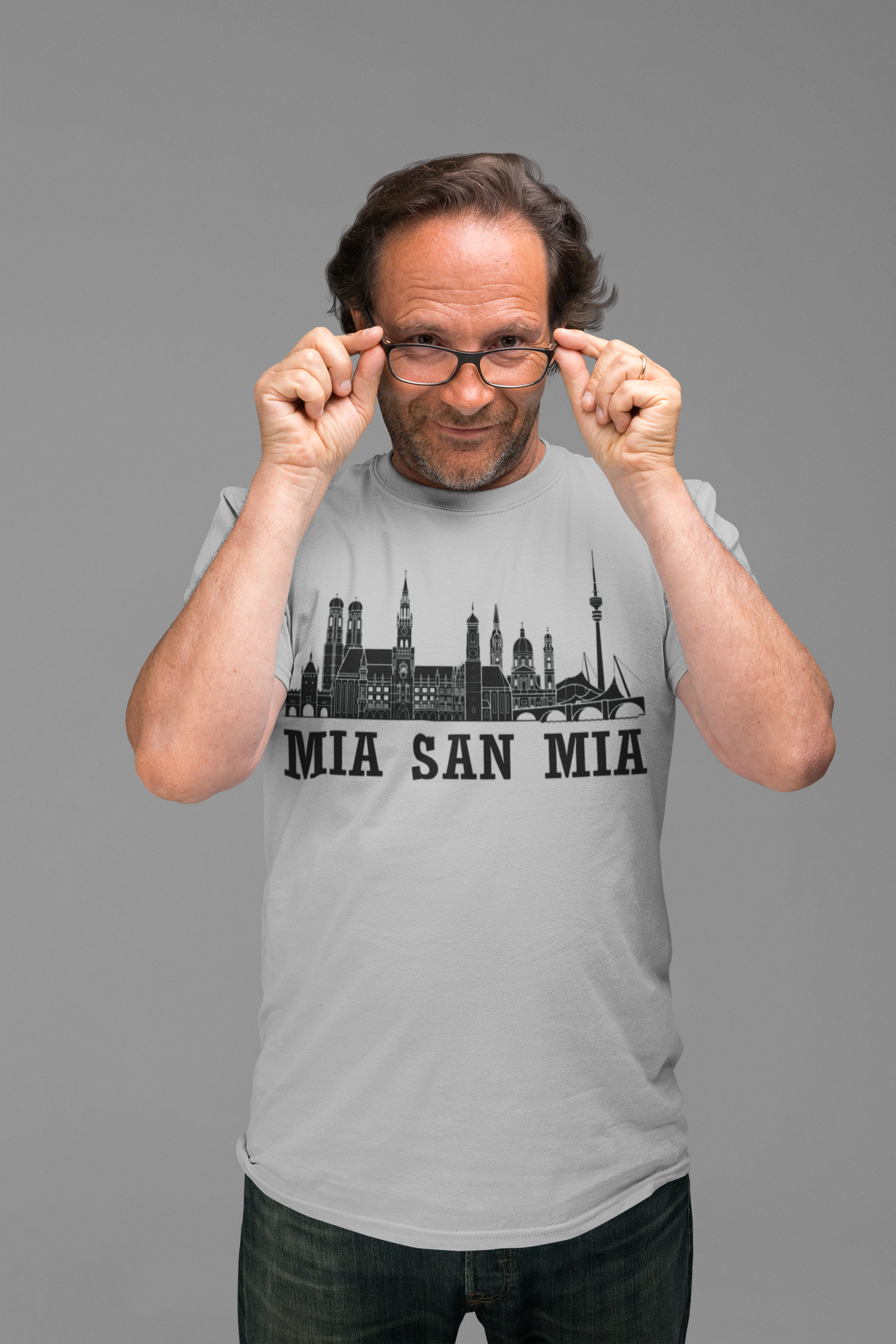 Minga Liebe: Das „Mia San Mia“ Skyline Bio-Shirt
