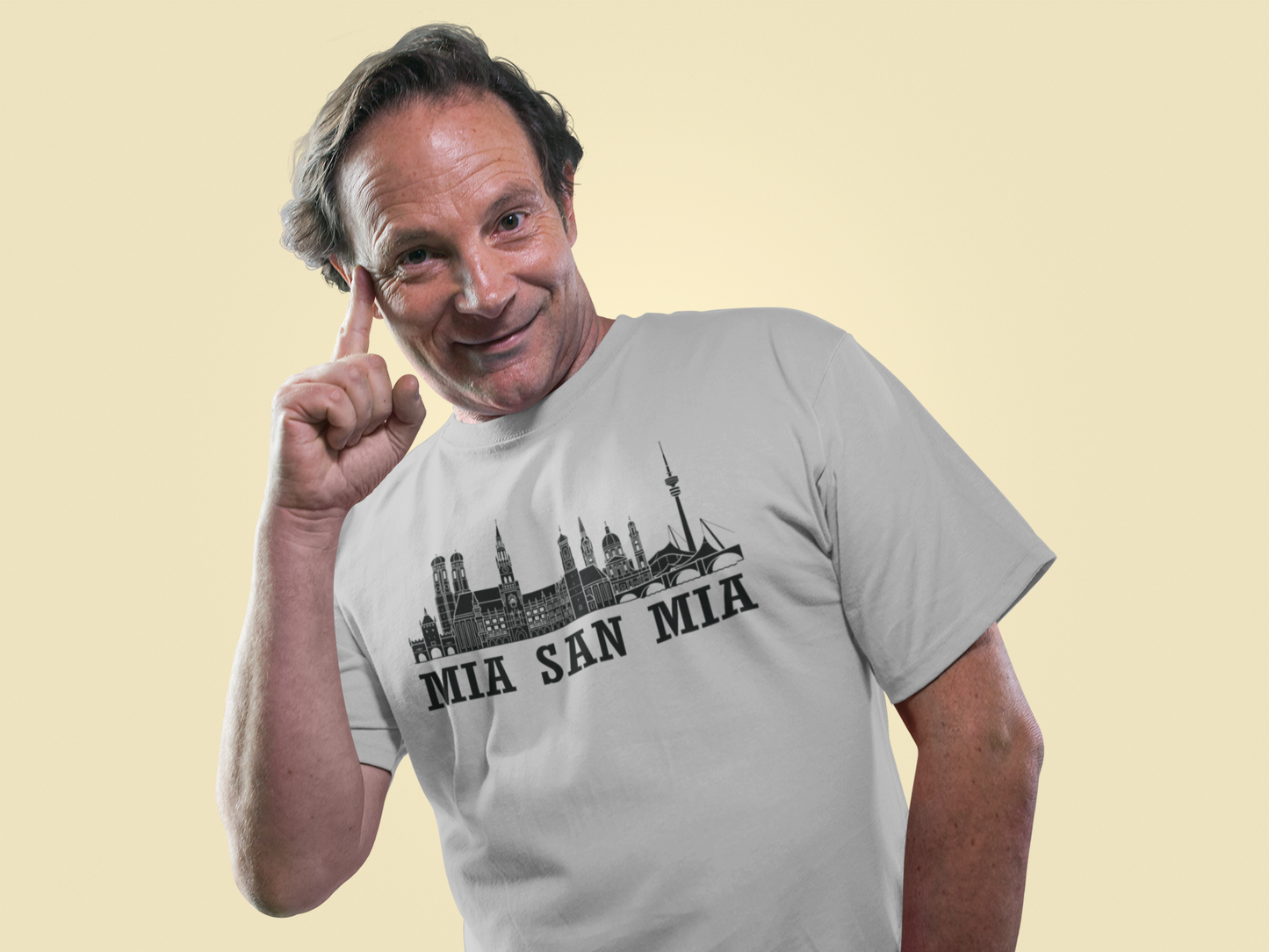 Minga Liebe: Das „Mia San Mia“ Skyline Bio-Shirt