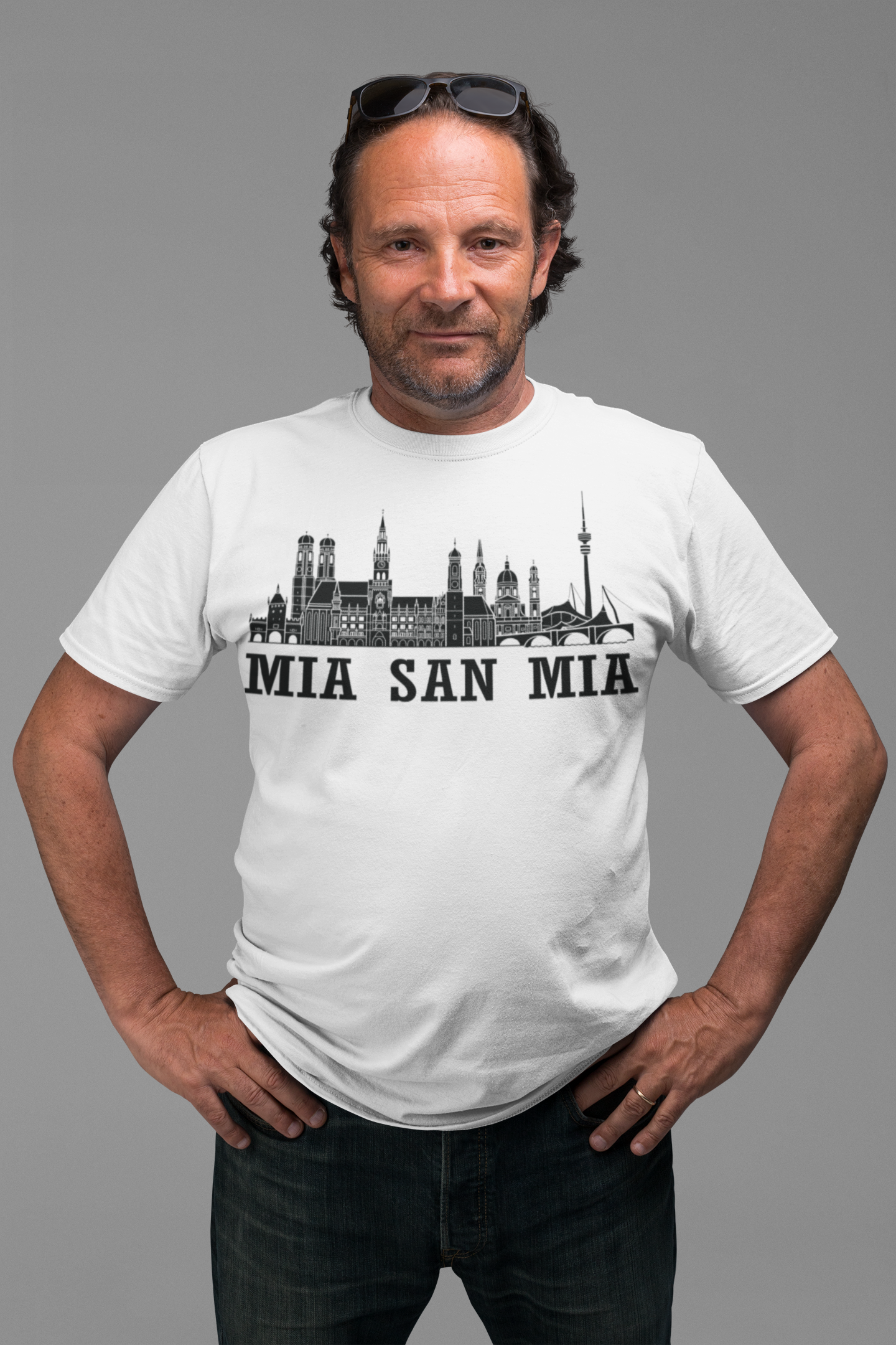 Minga Liebe: Das „Mia San Mia“ Skyline Bio-Shirt