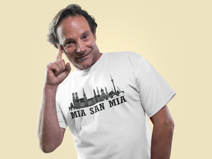Minga Liebe: Das „Mia San Mia“ Skyline Bio-Shirt