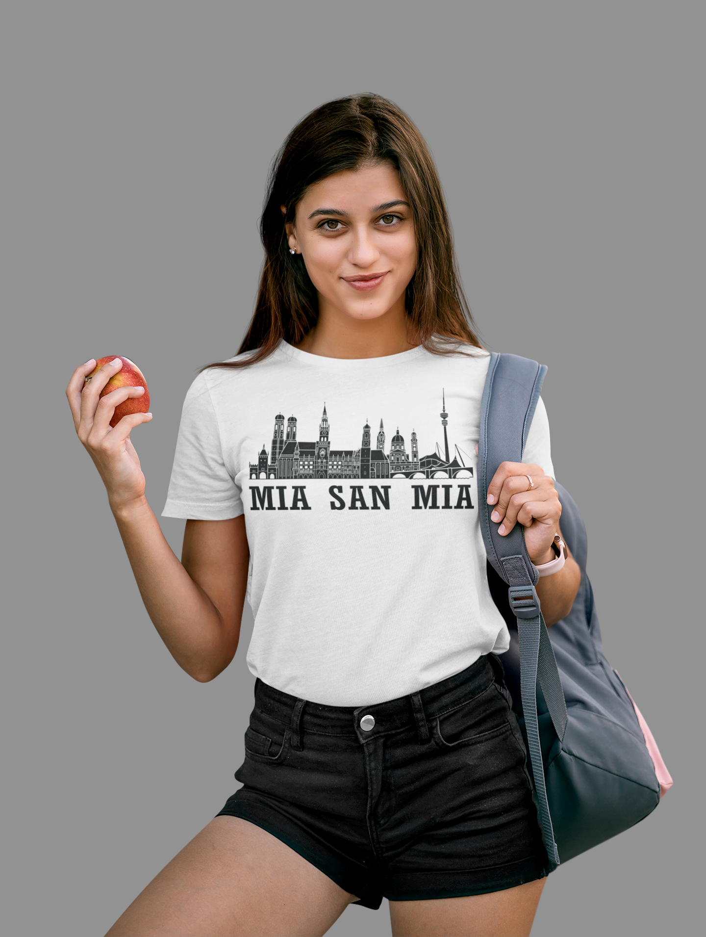 Minga Liebe – „Mia san Mia“ Skyline Bio Damen-Shirt
