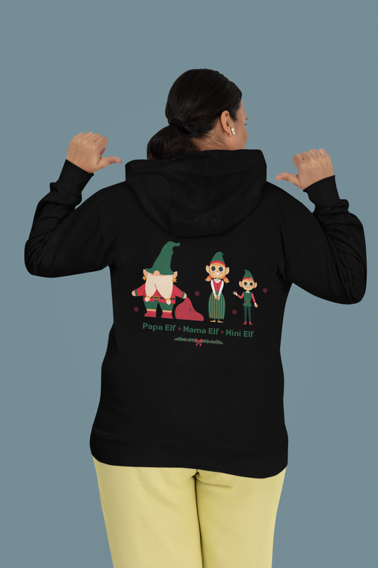 Elf Family Hoodie – Süßer Familien Weihnachtspullover | premium unisex hoodie