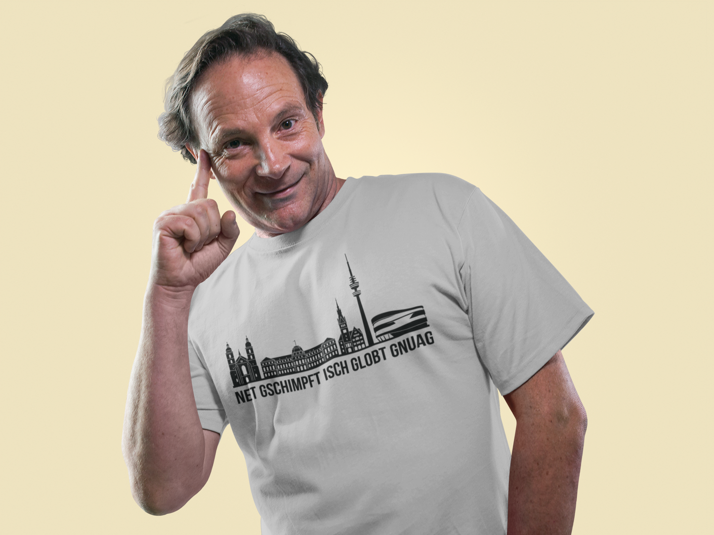 Schwäbisches Heiligtum: Das Stuttgart Skyline Bio-Shirt