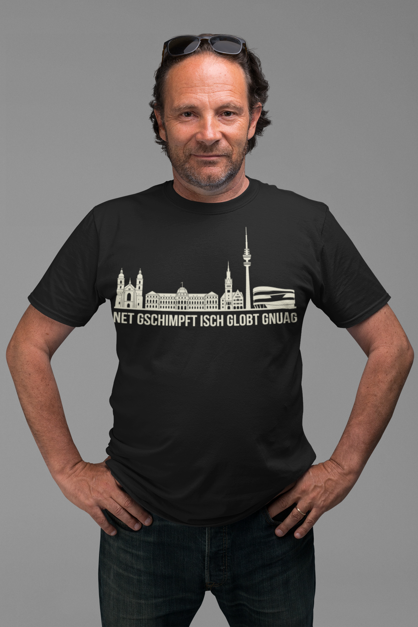 Schwäbisches Heiligtum: Das Stuttgart Skyline Bio-Shirt
