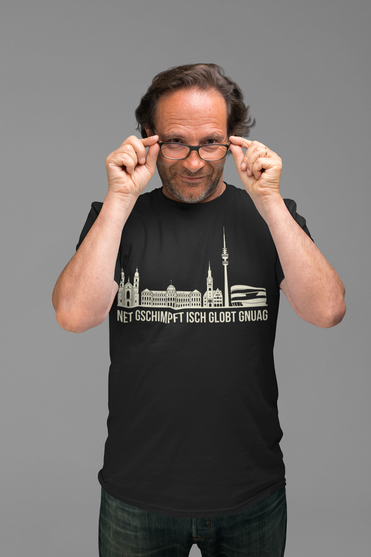Schwäbisches Heiligtum: Das Stuttgart Skyline Bio-Shirt
