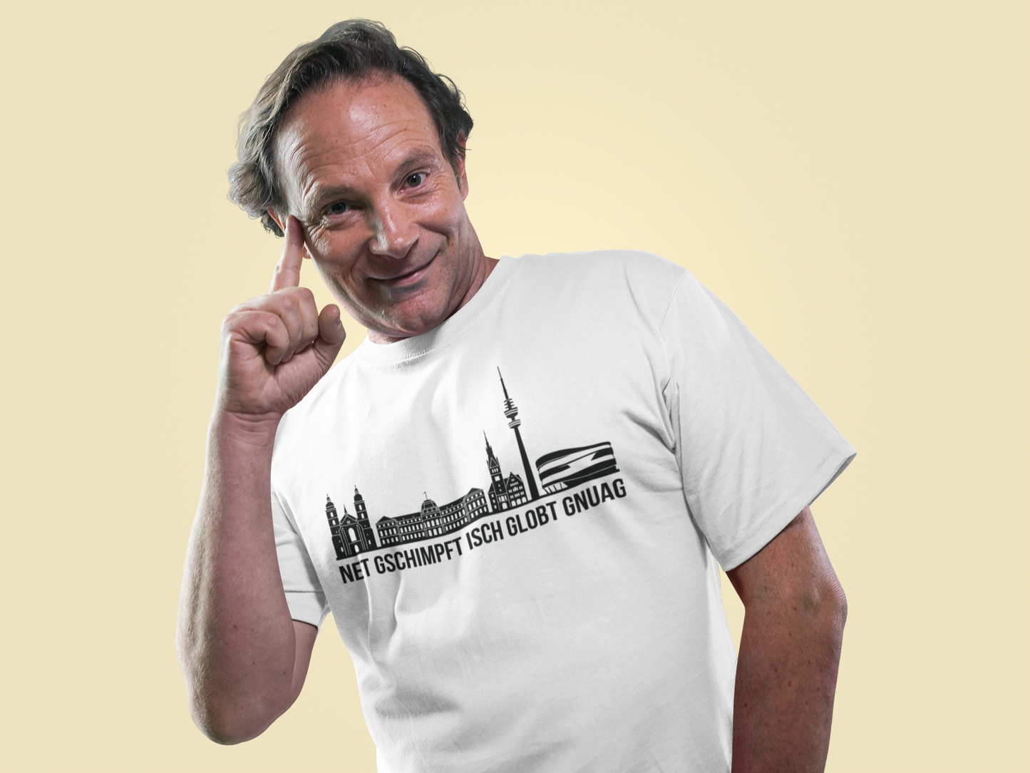 Schwäbisches Heiligtum: Das Stuttgart Skyline Bio-Shirt