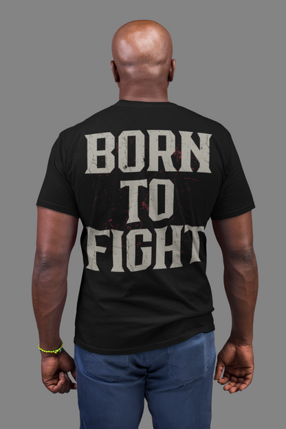 Born to Fight T-Shirt – Classic Boxing Statement Design