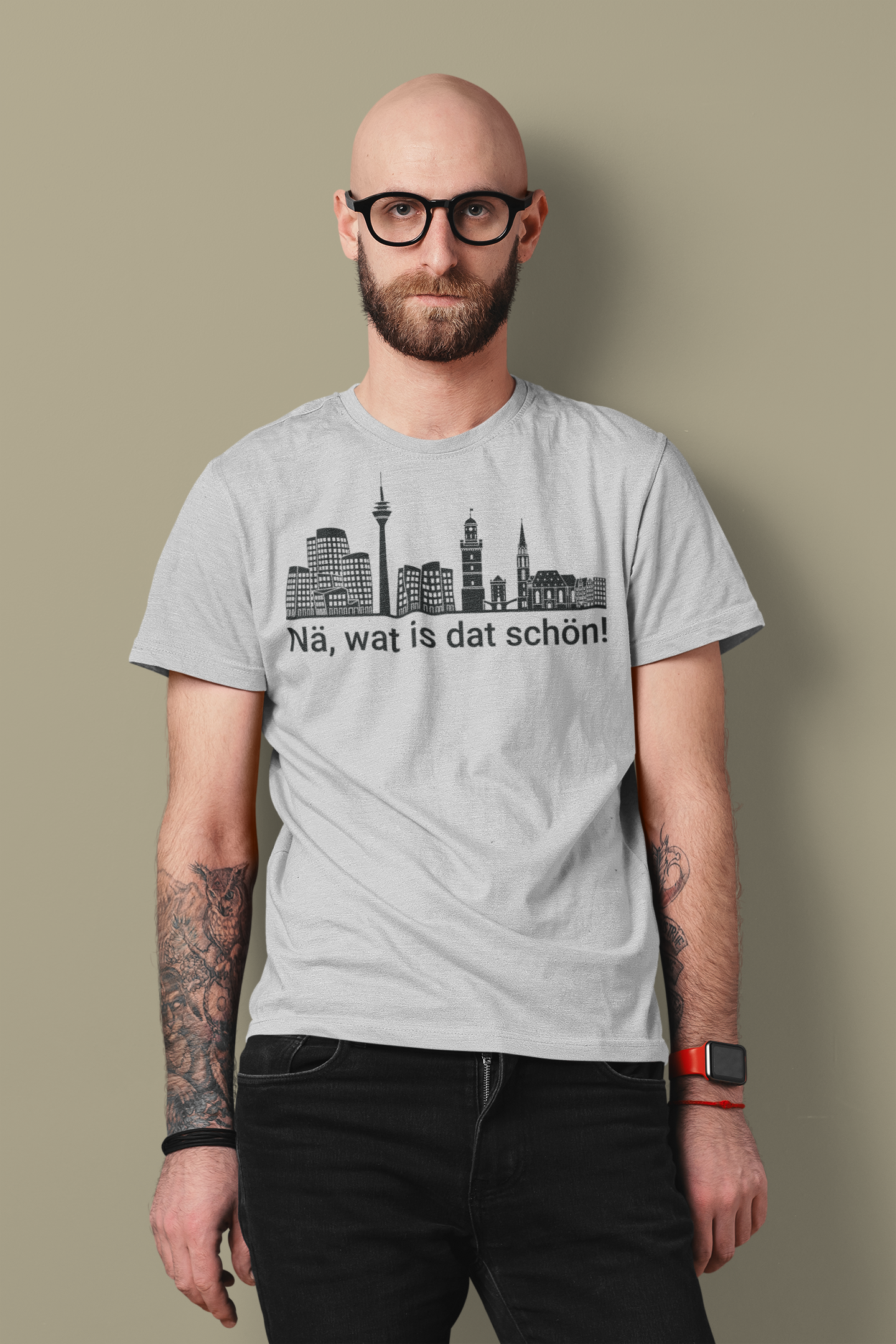 Düsseldorfer Herzschlag: Das „Nä, wat is dat schön!“ Bio-Shirt