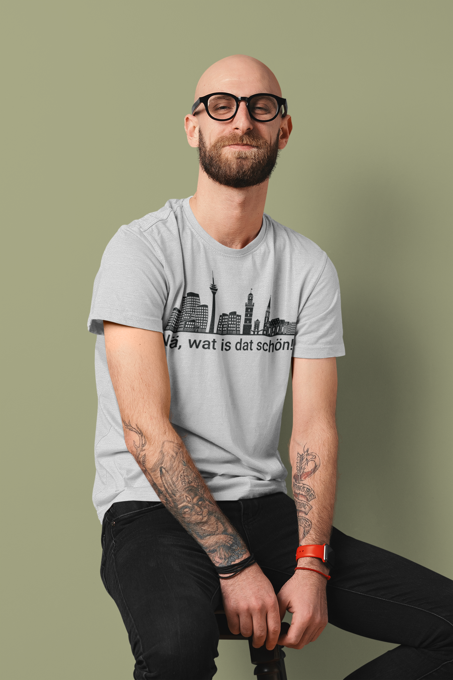 Düsseldorfer Herzschlag: Das „Nä, wat is dat schön!“ Bio-Shirt