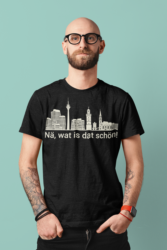 Düsseldorfer Herzschlag: Das „Nä, wat is dat schön!“ Bio-Shirt