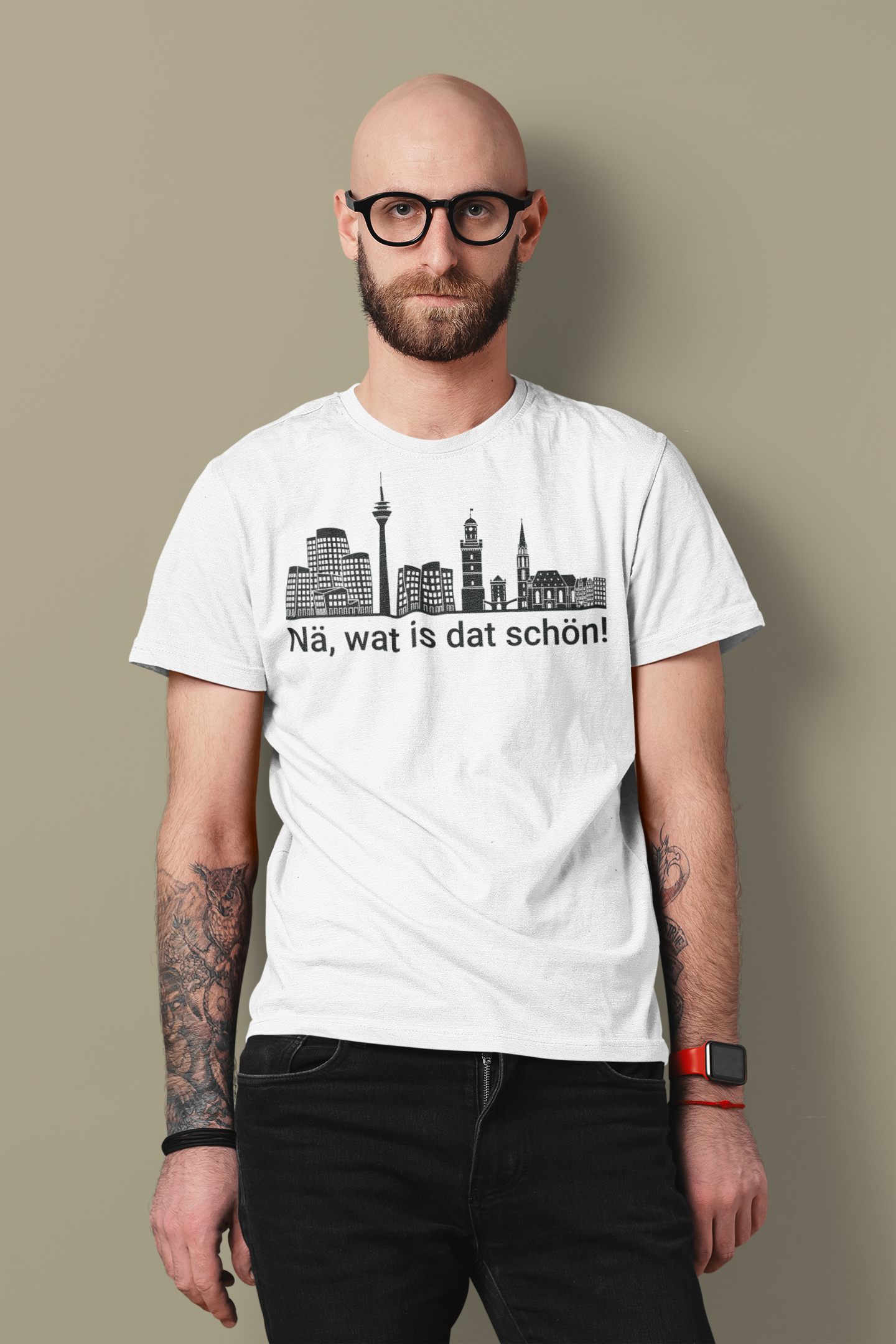 Düsseldorfer Herzschlag: Das „Nä, wat is dat schön!“ Bio-Shirt