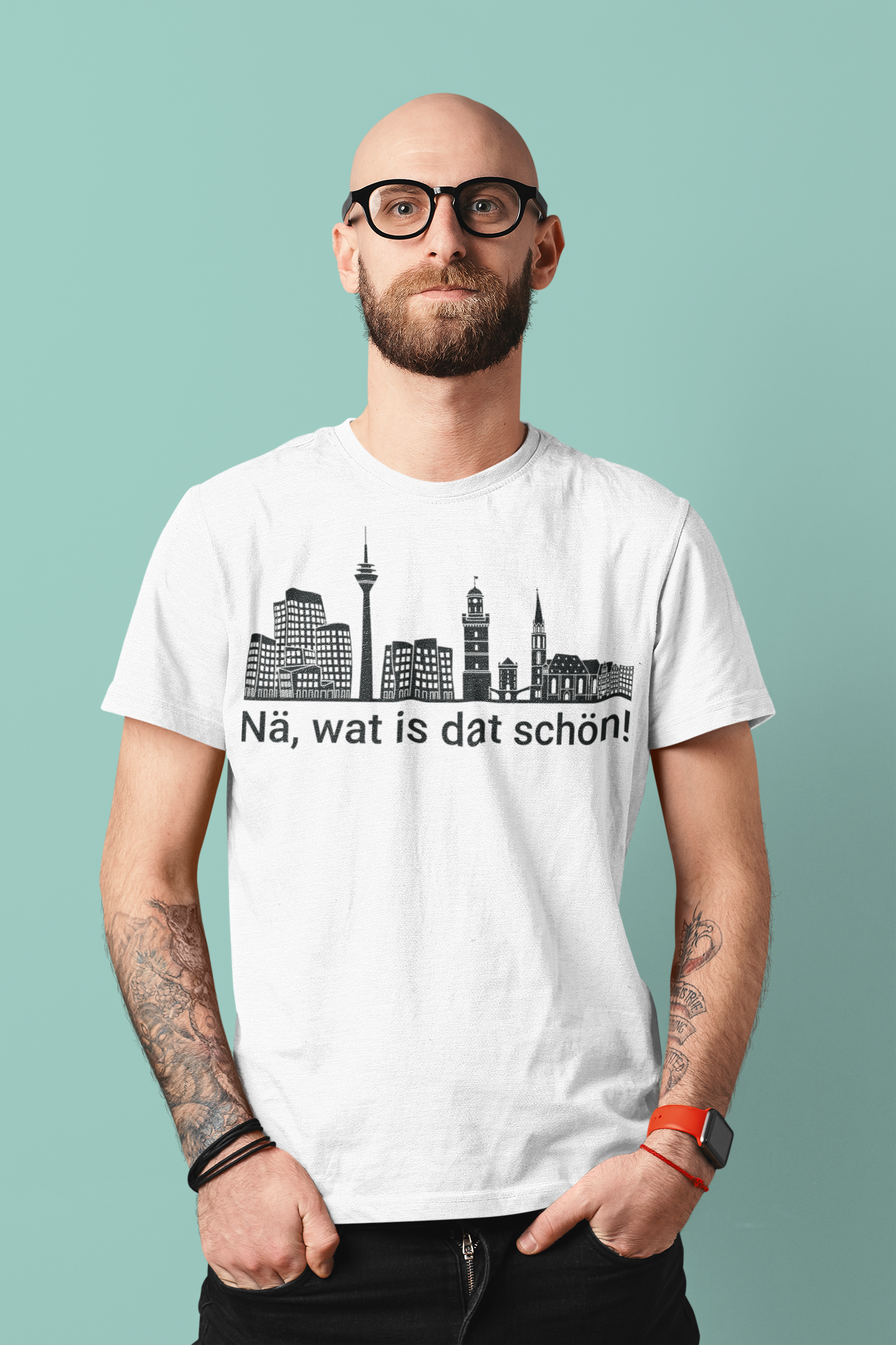 Düsseldorfer Herzschlag: Das „Nä, wat is dat schön!“ Bio-Shirt