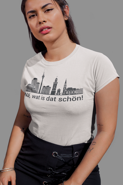 Düsseldorfer Herzschlag – „Nä, wat is dat schön!“ Bio Damen-Shirt