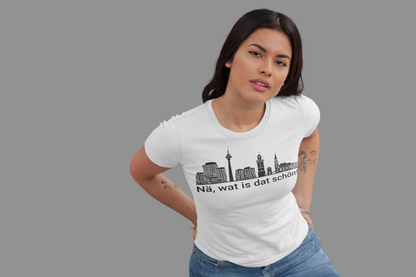 Düsseldorfer Herzschlag – „Nä, wat is dat schön!“ Bio Damen-Shirt