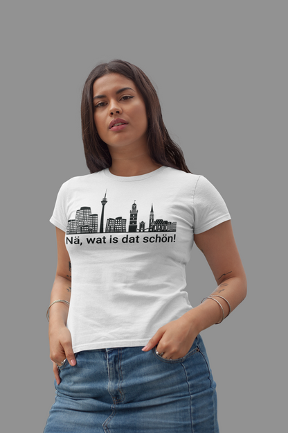 Düsseldorfer Herzschlag – „Nä, wat is dat schön!“ Bio Damen-Shirt