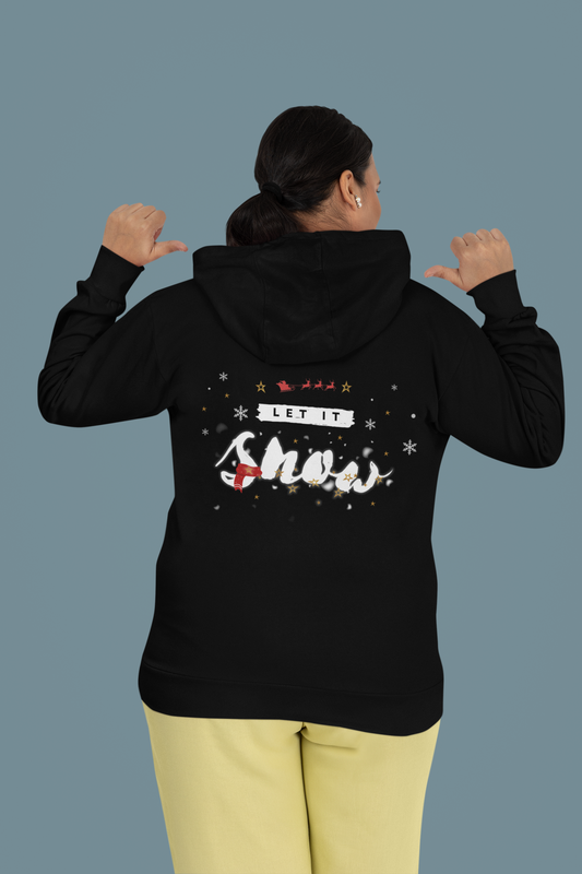 Let It Snow Hoodie – klassischer Winter Weihnachtspullover | premium unisex hoodie