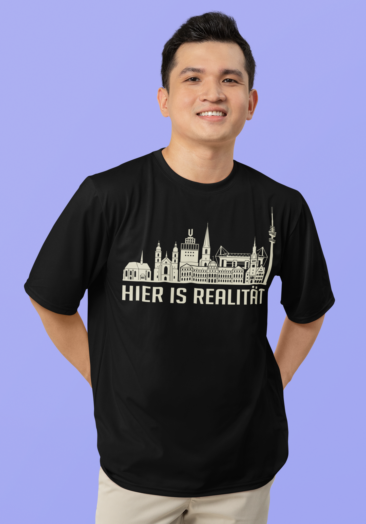 Dortmunder Seele: Das „Hier is Realität“ Skyline Bio-Shirt