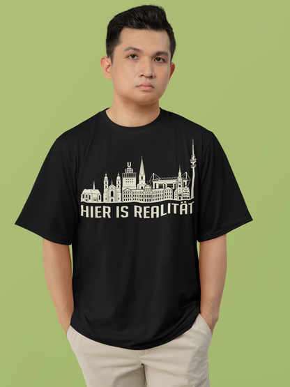Dortmunder Seele: Das „Hier is Realität“ Skyline Bio-Shirt