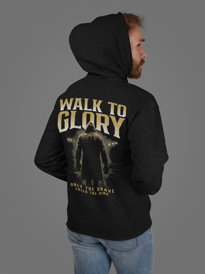 walk to glory hoodie – only the brave boxing artwork