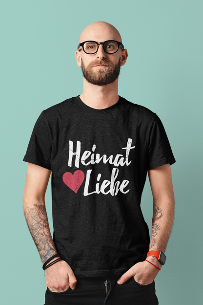 Heimat Liebe T-Shirt – Premium Bio Baumwolle