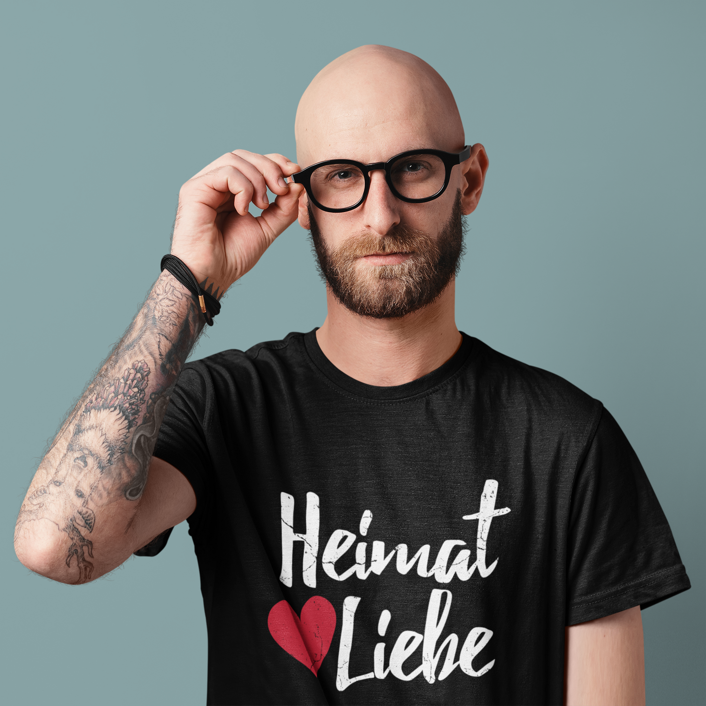 Heimat Liebe T-Shirt – Premium Bio Baumwolle