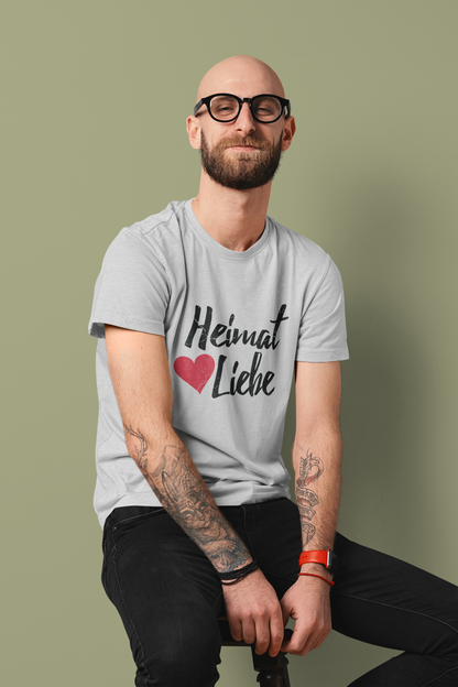 Heimat Liebe T-Shirt – Premium Bio Baumwolle