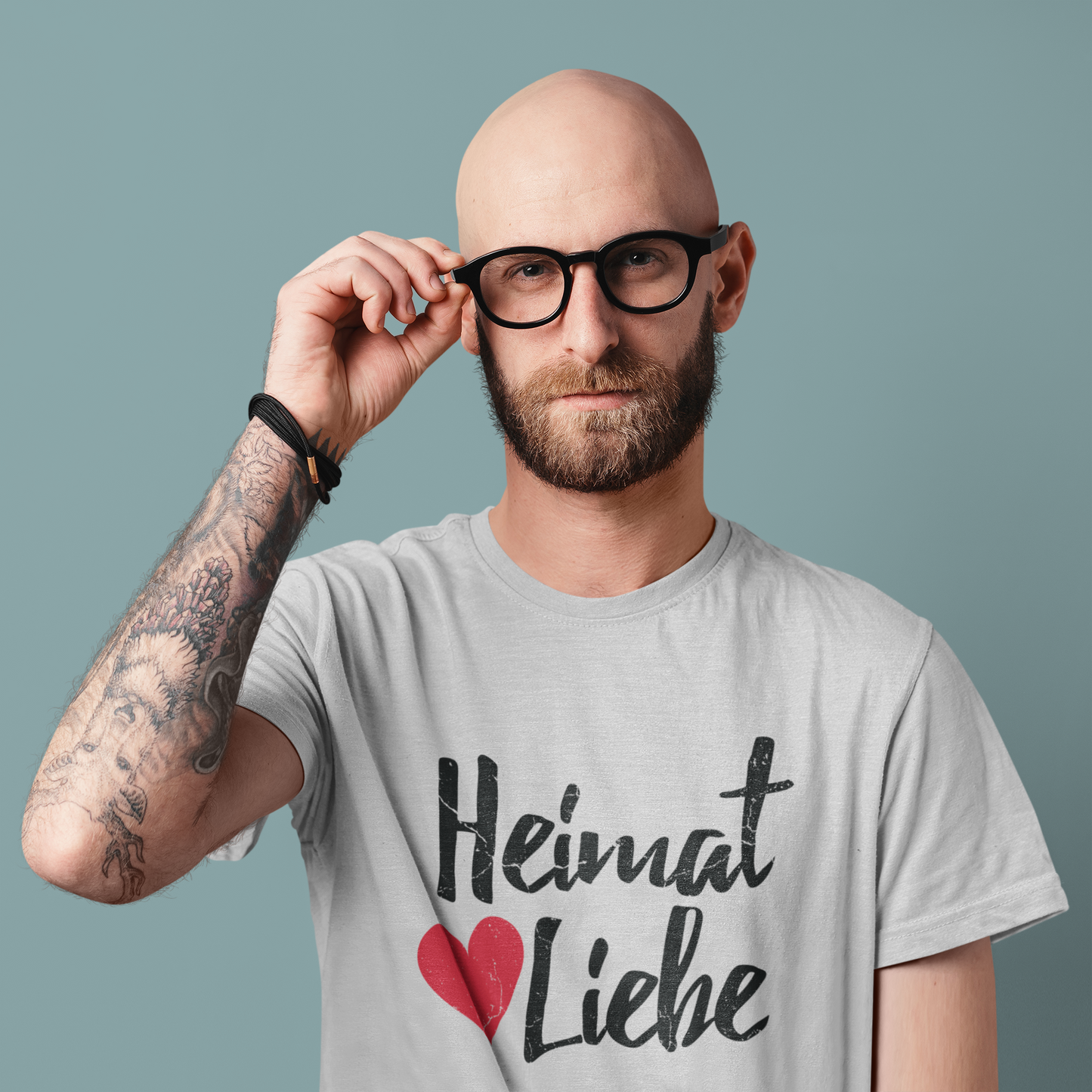 Heimat Liebe T-Shirt – Premium Bio Baumwolle