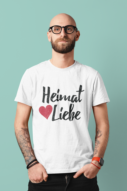 Heimat Liebe T-Shirt – Premium Bio Baumwolle