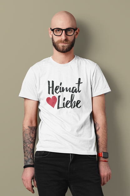 Heimat Liebe T-Shirt – Premium Bio Baumwolle