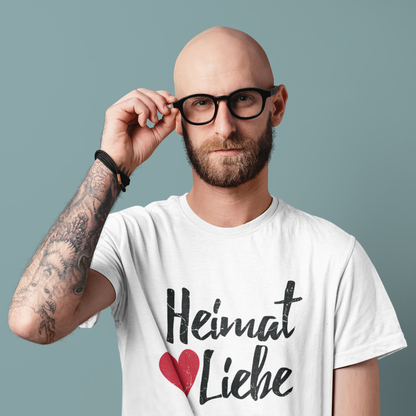 Heimat Liebe T-Shirt – Premium Bio Baumwolle