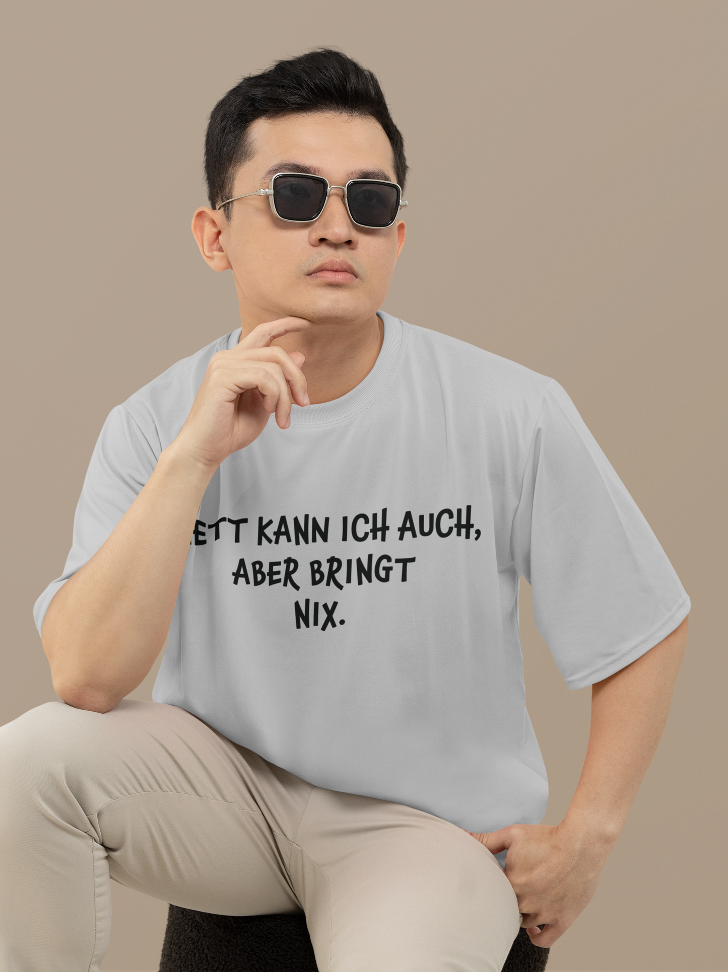"Nett kann ich auch, aber bringt nix“ Organic Shirt