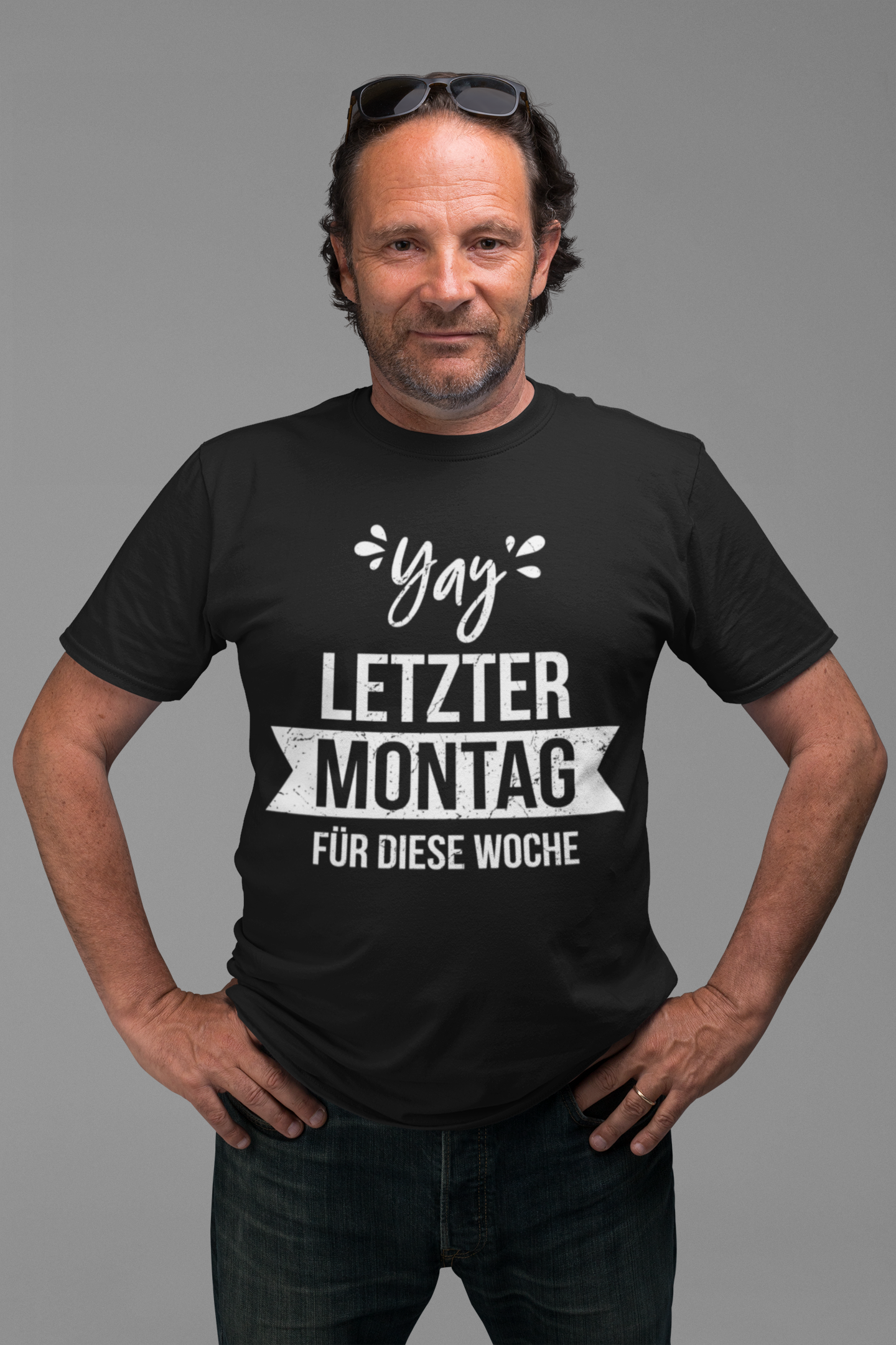 Montag T-Shirt – „Yay letzter Montag für diese Woche“ Organic Shirt