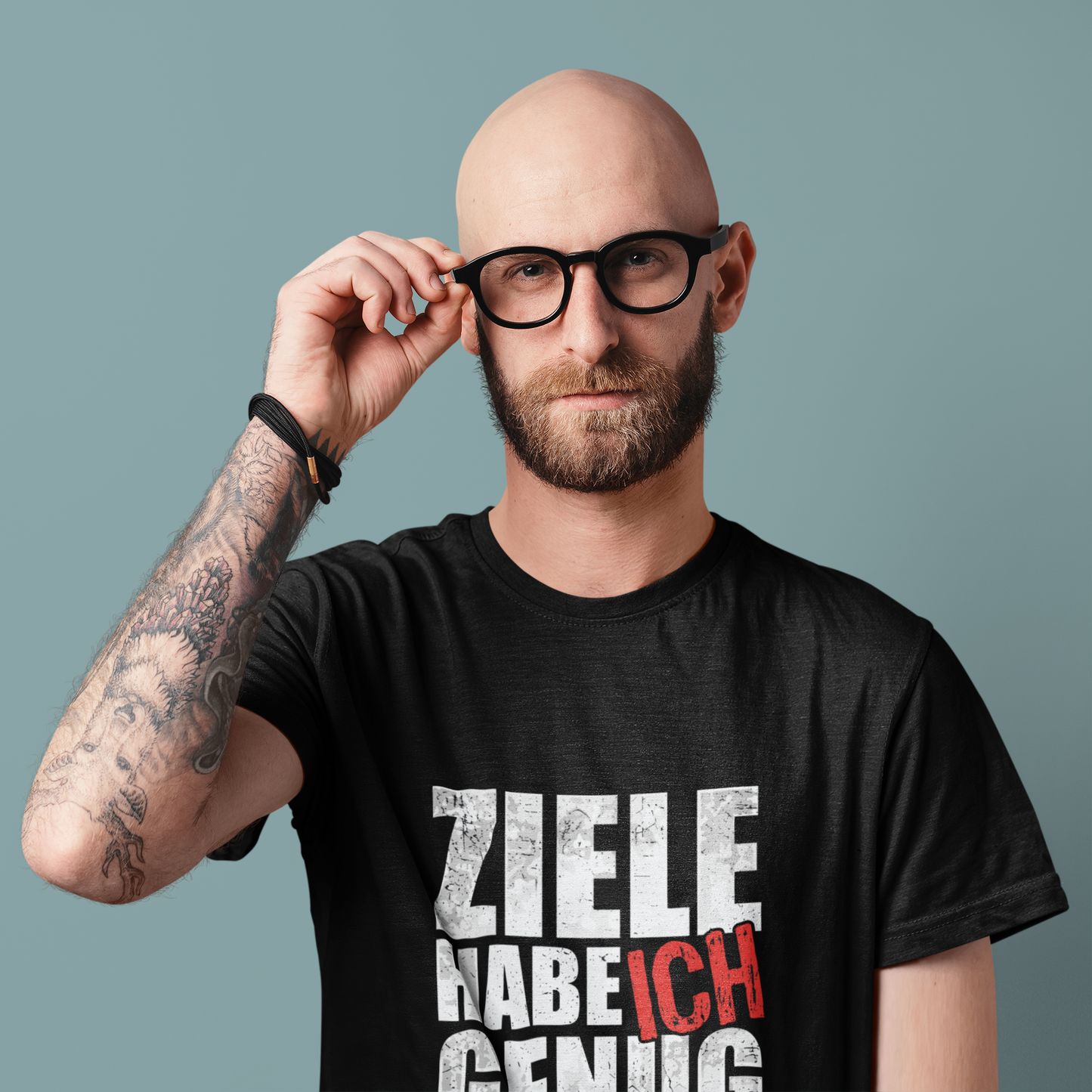 Ziele habe ich genug im Leben Organic Shirt