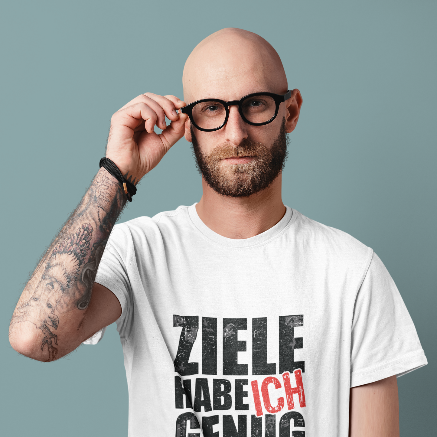 Ziele habe ich genug im Leben Organic Shirt